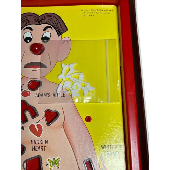 VTG 1965 Milton Bradley Operation Skill Game 4545 Missing Parts Tested Working - Picture 3 of 11